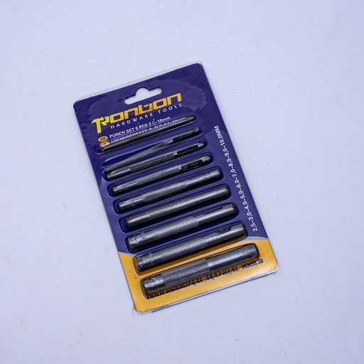[91957] Juego de punzon 2.5-10mm 9pcs