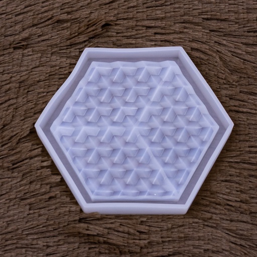 [DY191] Molde de silicona posavaso hexagonal 105*122mm