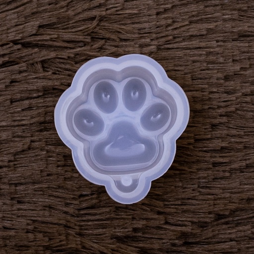 [DY187] Molde de silicona dije pata de gato 52*49mm