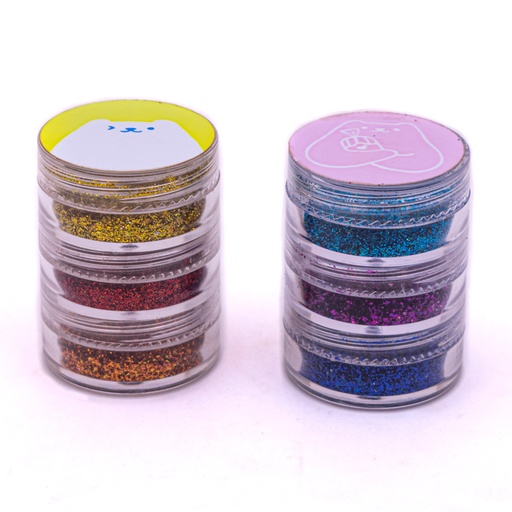 [80856] Glitter purpurina laser 3 colores