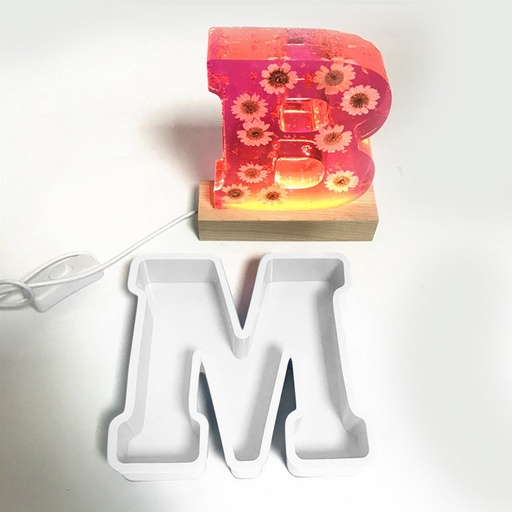 [MS167-13] Molde de silicona letra M 180*184mm
