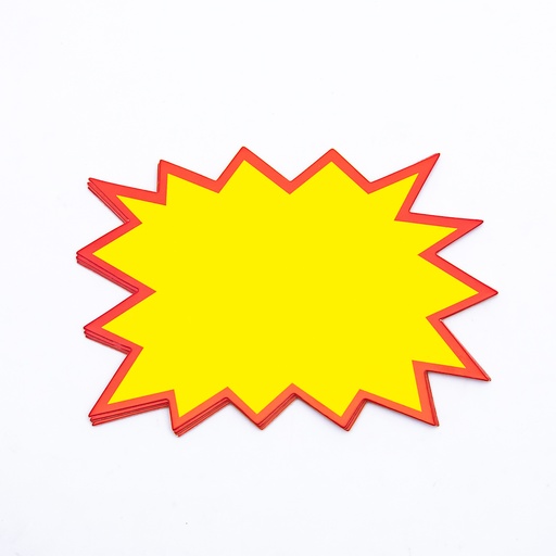 [40718] Cartel de oferta 10 piezas 16,5cm