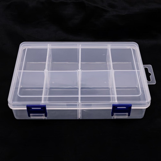 [72982] Cajita transparente 8 divisorias