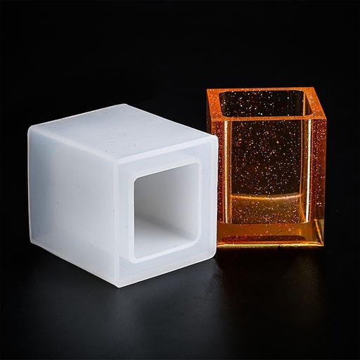 [MSD1] Molde de silicona pote cuadrado 6*5cm