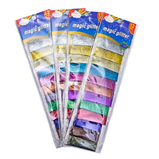 [90059] Blister de purpurina 12 piezas 2g