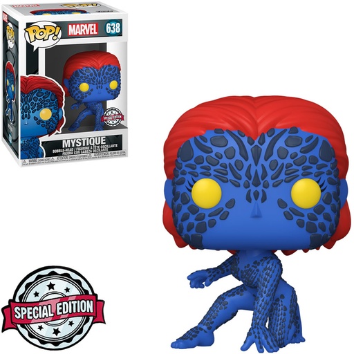 FUNKO POP MARVEL X-MEN: MOVIE EXCLUSIVE - MYSTIQUE 638 (METALLIC)