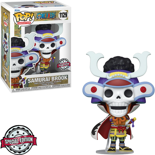 FUNKO POP ONE PIECE EXCLUSIVE - SAMURAI BROOK 1129