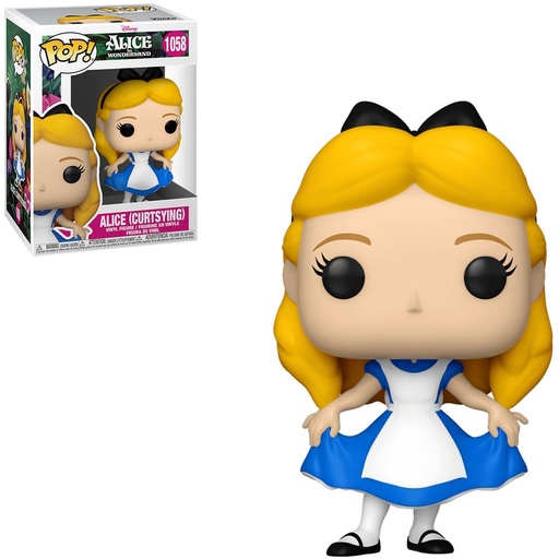 FUNKO POP DISNEY ALICE IN WONDERLAND 70TH ANNIVERSARY - ALICE (CURTSYING) 1058