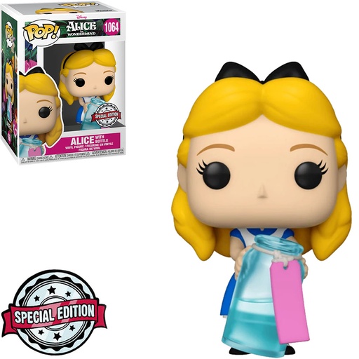 FUNKO POP DISNEY ALICE IN WONDERLAND EXCLUSIVE - ALICE WITH BOTTLE 1064