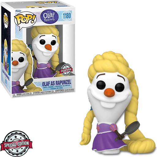 FUNKO POP DISNEY OLAF PRESENTS EXCLUSIVE - OLAF AS RAPUNZEL 1180