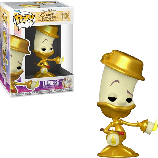 FUNKO POP DISNEY BEAUTY AND THE BEAST - LUMIERE 1136