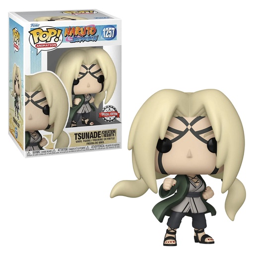 FUNKO POP NARUTO SHIPPUDEN EXCLUSIVE - TSUNADE (CREATION REBIRTH) 1257