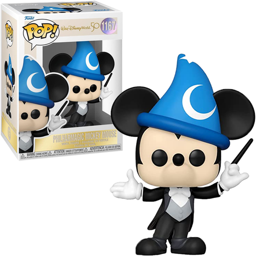 FUNKO POP DISNEY WALT DISNEY WORLD 50TH ANNIVERSARY - PHILHARMAGIC MICKEY MOUSE 1167