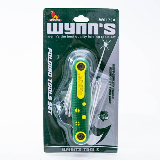 [W0173A] Juego de llave estrella 8pc WYNNS