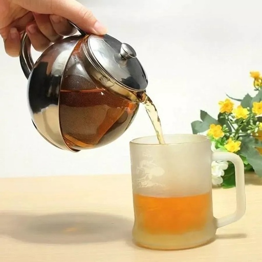 [40038] Tetera con filtro de acero inoxidable 750ml