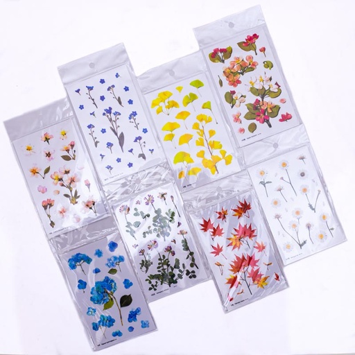 [92846] Sticker pvc flores
