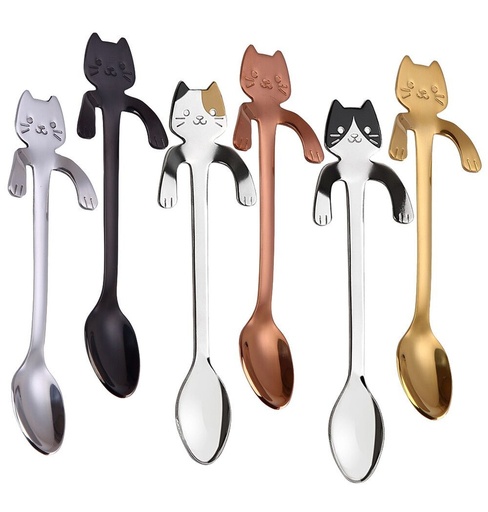 [92773] Cucharita diseño gatito