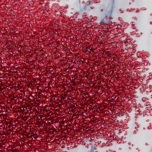 [92803-5] Piedra accesorio rojo 20g