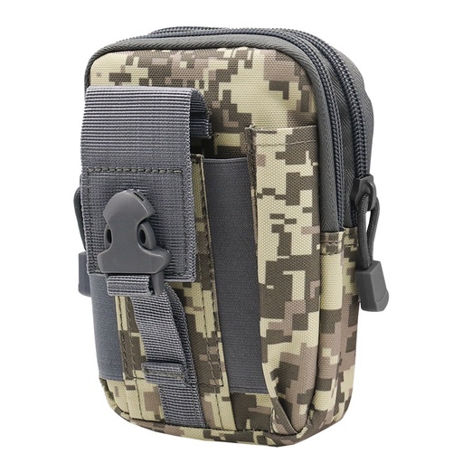 [31658] Bolso de cintura táctica vertical camuflado