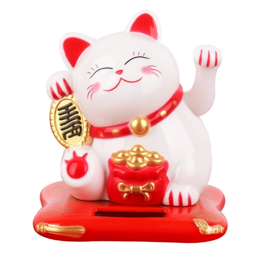 [92870] Gato de la suerte japones mecanismo solar