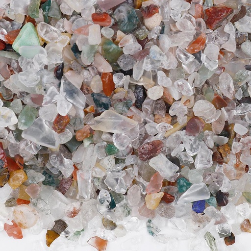 [92805-3] Piedra de vidrio mix 450g 5-7mm