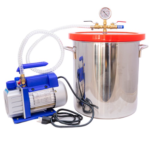 [31761] Bomba de vacío 1/4hp con galón 20L