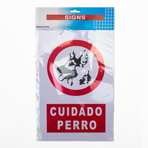[81311] Cartel cuidado perro 20*30cm