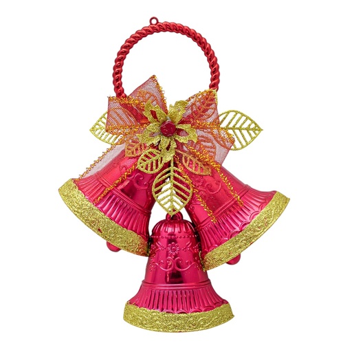 [61873] Adorno navideño campana 26*19cm