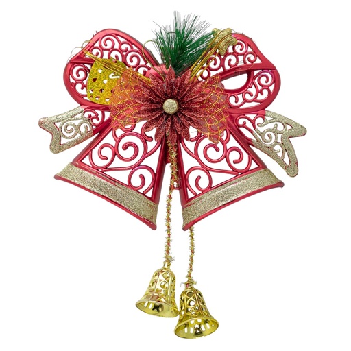 [71310] Adorno navideño campana 18*22cm