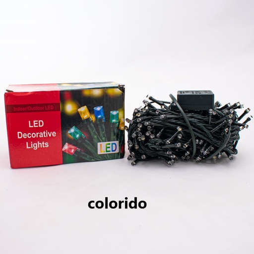 [51177] Luz navideña colorido tira 200 led 17m