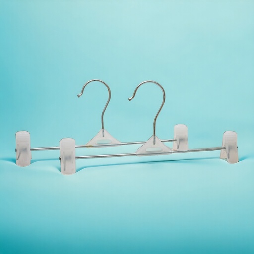 [40713] Percha con pinza 27cm 10 piezas