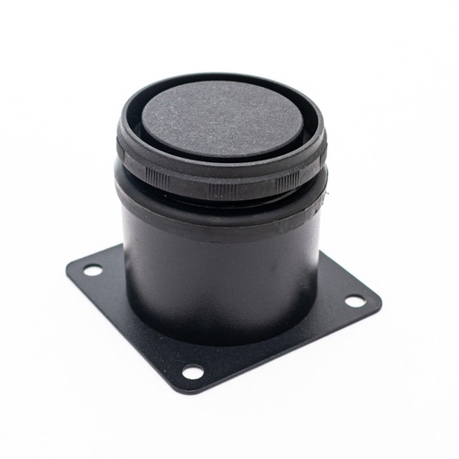 [31890] Pata negro de acero inoxidable 50*50mm