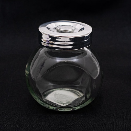 [31869] Frasco de vidrio con tapa 100ml