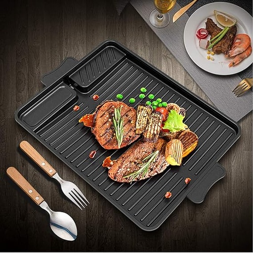 [31837] Sartén grill koreano rectangular antiadherente