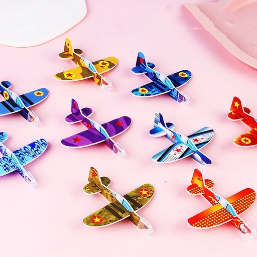 [31770] Mini avión de cartón 10 piezas