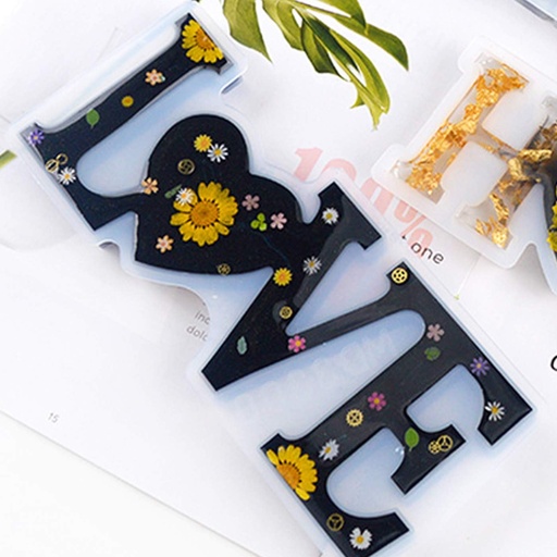 [DJ-1061] Molde de silicona LOVE 21*8.8cm