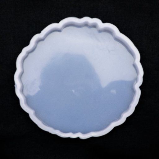 [DJ-1080] Molde de silicona circular borde irregular 98*95mm