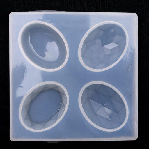 [DJ-1172-1] Molde de silicona dije 4 división 95*95mm