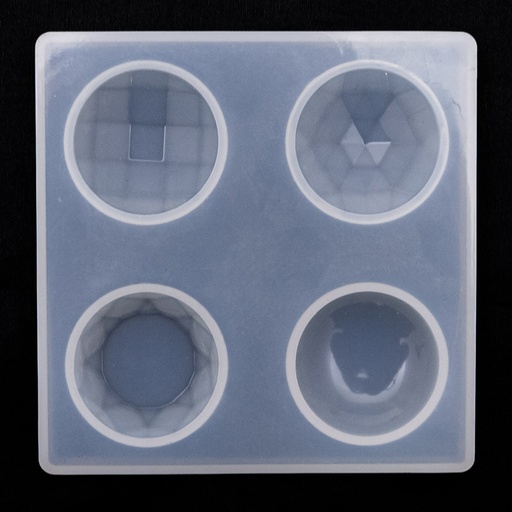 [DJ-1172-2] Molde de silicona dije 4 divisiones 95*95mm