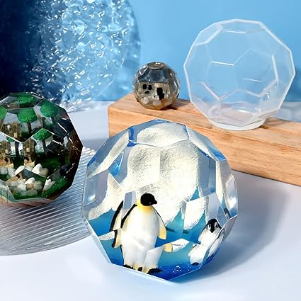 [DJ-1516] Molde de silicona esfera geométrica 63mm