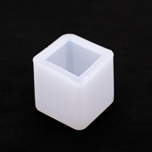 [DJ-1761] Molde de silicona cubo 3cm esquina redondeado