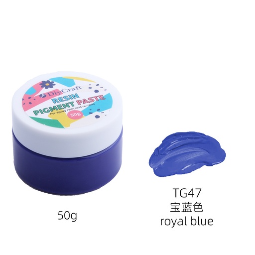 [TG47-RB] Pigmento en pasta royal blue 50g