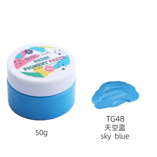 [TG48-SB] Pigmento en pasta sky blue 50g