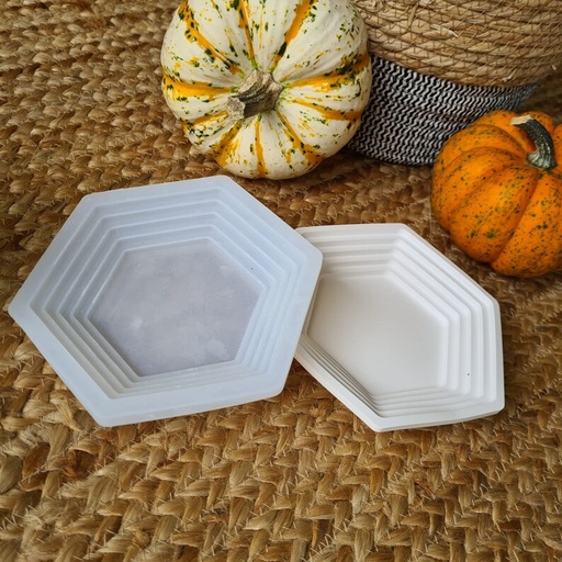 [dy022] Molde de silicona plato geométrico 160*160mm