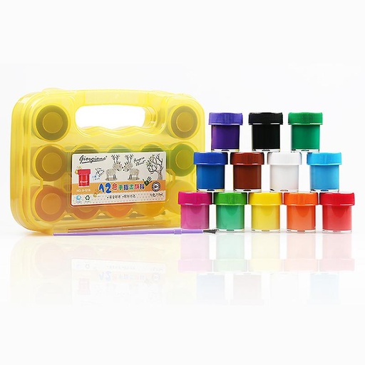 [G-1215] Pintura a dedo 15ml 12pc GIORGIONE