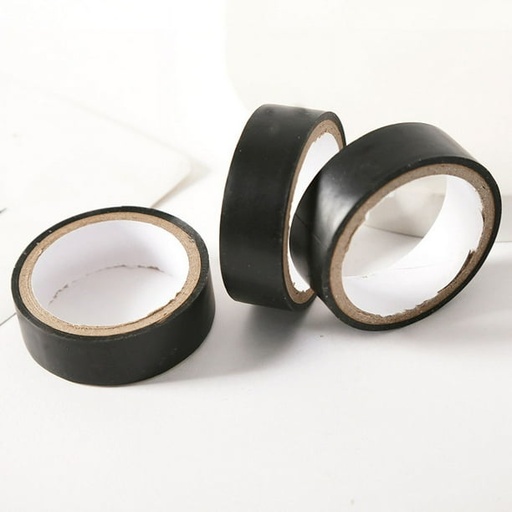 [21457] Cinta aisladora negro 6 piezas 1.7cm*4.5m