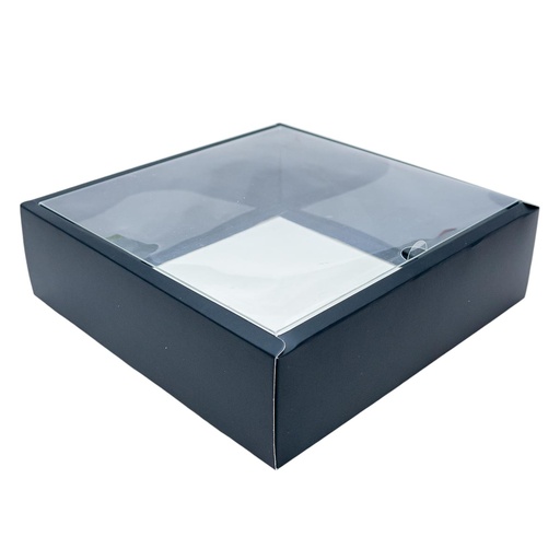 [31913] Caja tapa transparente 25*25*7.5cm 12 piezas
