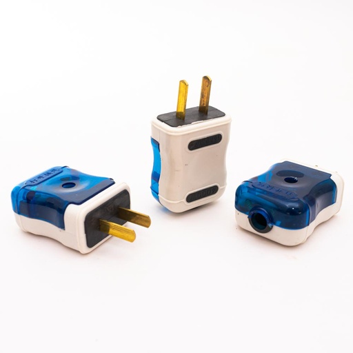 [32043] Enchufe macho plano 20pc