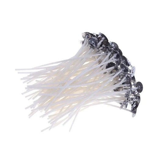 [32048] Pabilo para vela simple 100pc 10cm
