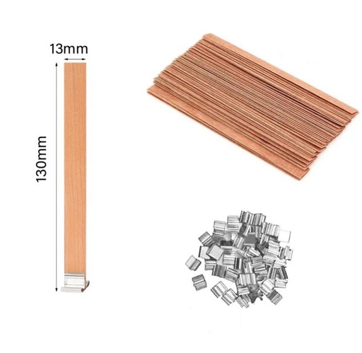 [32052] Pabilo de madera 13*130mm 100pc con base